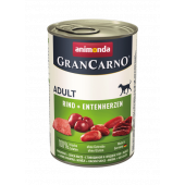 Gran Carno Original Adult with Beef&Duck Hearts консервирана храна за израстнали кучета с телешко и патешки сърца